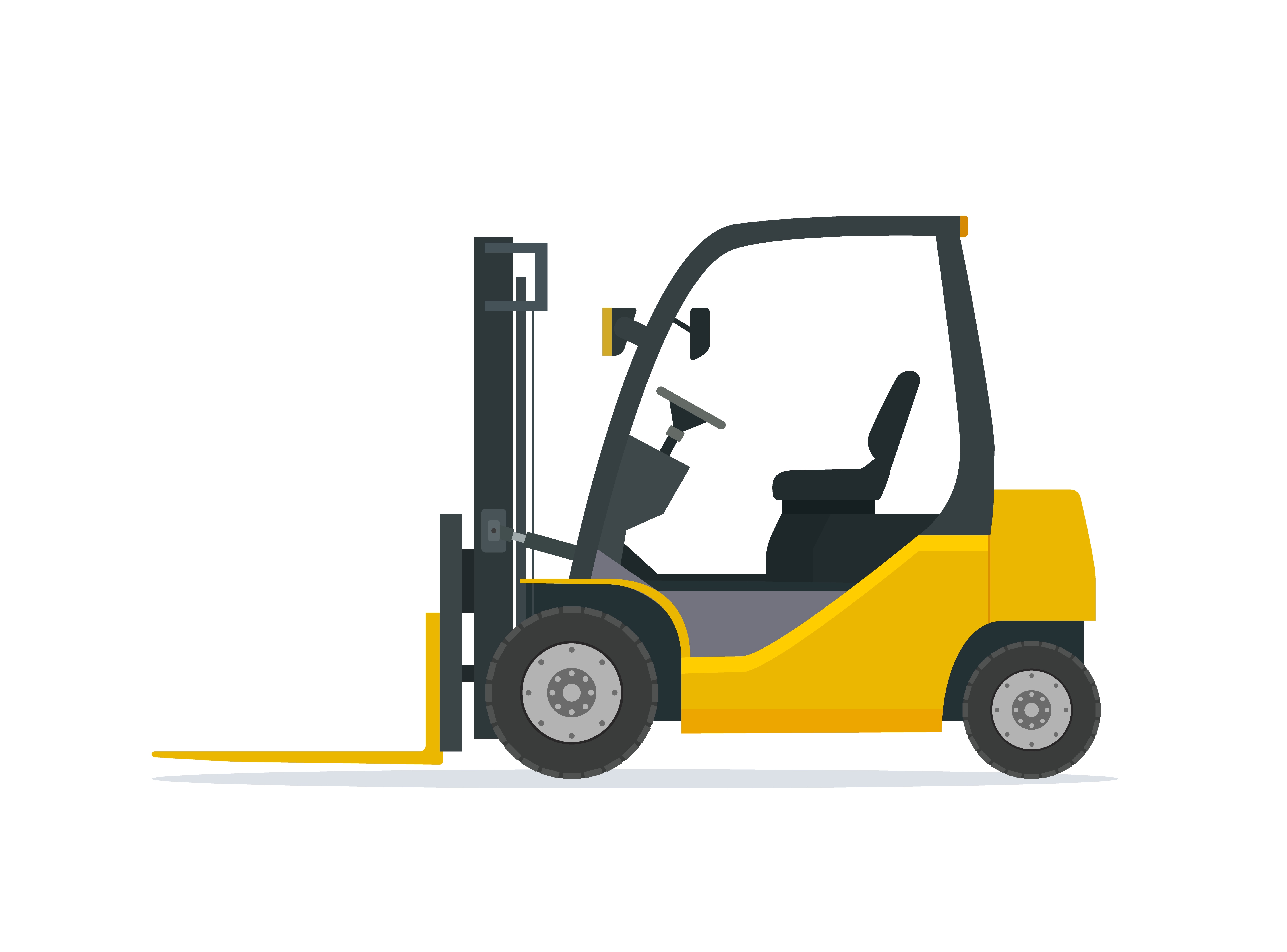 Forklift truck 1